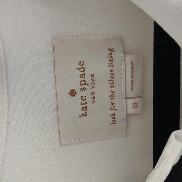 Kate Spade bow button down dress 10 - Picture 2 of 3